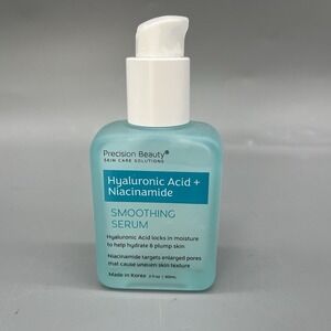 Precision Beauty Hyaluronic Acid + Niacinamide Smoothing Serum 2fl oz Korean NEW